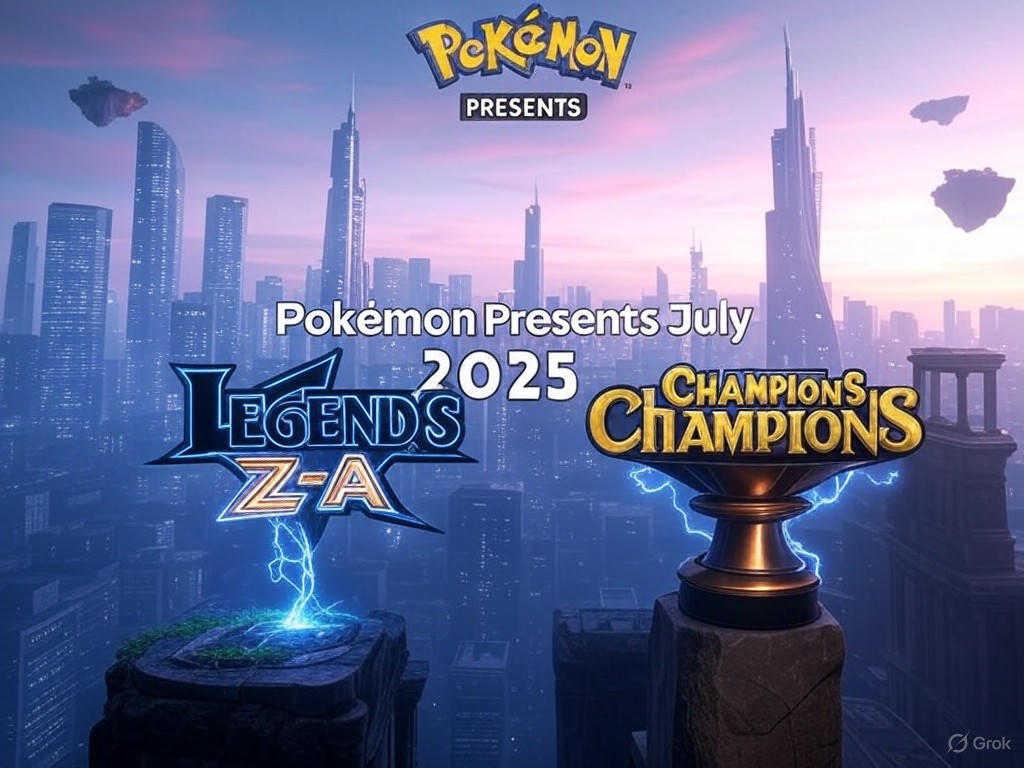 Pokémon Presents julio 2025 anuncia Legends Z-A y Champions